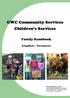 GWC Community GWC Services Children s Services Children s Services