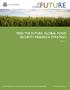 FEED THE FUTURE: GLOBAL FOOD SECURITY RESEARCH STRATEGY