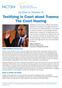 Testifying in Court about Trauma: The Court Hearing