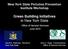 Green Building Initiatives. New York State