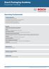 Bosch Packaging Academy Essential Training