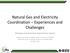 Natural Gas and Electricity Coordination Experiences and Challenges