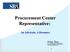 Procurement Center Representative: