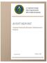 AUDIT REPORT. Argonne National Laboratory Infrastructure Projects