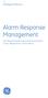 Alarm Response Management