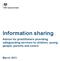 Information sharing. Advice for practitioners providing safeguarding services to children, young people, parents and carers