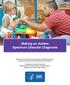 Making an Autism Spectrum Disorder Diagnosis