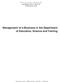 Management of e-business in the Department of Education, Science and Training