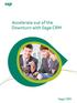 Accelerate out of the Downturn with Sage CRM