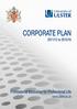 CORPORATE PLAN 2011/12 to 2015/16