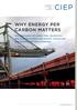 WHY ENERGY PER CARBON MATTERS