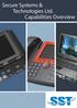 Secure Systems & Technologies Ltd. Capabilities Overview