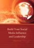 Build Your Social Media Influence and Leadership. Gihan Perera. Build Your Social Media Influence and Leadership 1