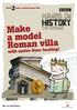 make a model Roman Villa Supported by bbc.co.uk/history
