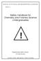 Safety Handbook for Chemistry and Forensic Science Undergraduates