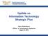 Update on Information Technology Strategic Plan