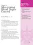 Monitoring. Blood Sugar Control. Monitoring. (Blood Sugar, HbA 1c ) Chapter 14 INTRODUCTION TOPIC: H. Peter Chase, MD Georgeanna Klingensmith, MD