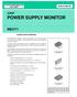 MB3771 ASSP POWER SUPPLY MONITOR DS04-27400-5E POWER SUPPLY MONITOR FUJITSU SEMICONDUCTOR DATA SHEET