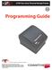 Programming Guide. A799 Two-Color Thermal Receipt Printer. Includes TPG LogoEZ colorization information