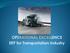 OPERATIONAL EXCELLENCE ERP for Transportation Industry