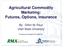 Agricultural Commodity Marketing: Futures, Options, Insurance