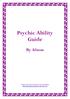 Psychic Ability Guide