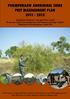 PORMPURAAW ABORIGINAL SHIRE PEST MANAGEMENT PLAN 2011-2015