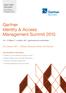Gartner Identity & Access Management Summit 2015