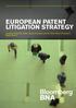 european patent litigation strategy