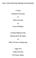 REAL-TIME SOFTWARE DEFINED GPS RECEIVER. A Thesis. Submitted to the Faculty. Purdue University. Jeremy Hershberger. In Partial Fulfillment of the