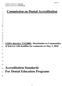 Commission on Dental Accreditation