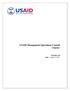 USAID Management Operations Council Charter