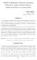 The Role of Perceptions Toward the Accounting Profession by Japanese Tertiary Business Students in the Process of Career Choice