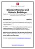 Energy Efficiency and Historic Buildings: Application of Part L of the Building Regulations to historic and traditionally constructed buildings
