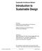 Introduction to Sustainable Design