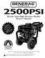 Electric Start High Pressure Washer Owner s Manual