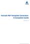 Fairsail PDF Template Generator: A Complete Guide