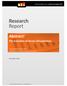 Research Report. Abstract: The Evolution of Server Virtualization. November 2010