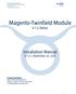 Magento-Twinfield Module