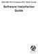 Software Installation Guide