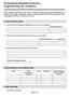 Professional Indemnity Insurance Proposal Form for Architects