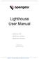 Lighthouse User Manual