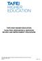 TAFE NSW HIGHER EDUCATION FACILITIES, RESOURCES & SERVICES REVIEW AND IMPROVEMENT PROCEDURE