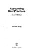 Accounting Best Practices