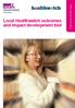 Local Healthwatch outcomes and impact development tool. Health, adult social care and ageing