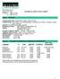 MATERIAL SAFETY DATA SHEET