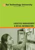LOGISTICS MANAGEMENT & RETAIL INFORMATION