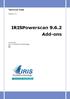 IRISPowerscan 9.6.2 Add-ons