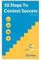 10 Steps to Contest Success by Contest Domination & AWeber! 1