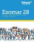 Esomar 28. 28 questions to help research buyers of online sample Last reviewed: January 2015